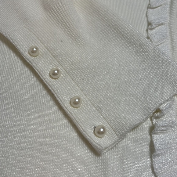 NWT Joseph A Ivory Women’s Cardigan Size L - Picture 12 of 15